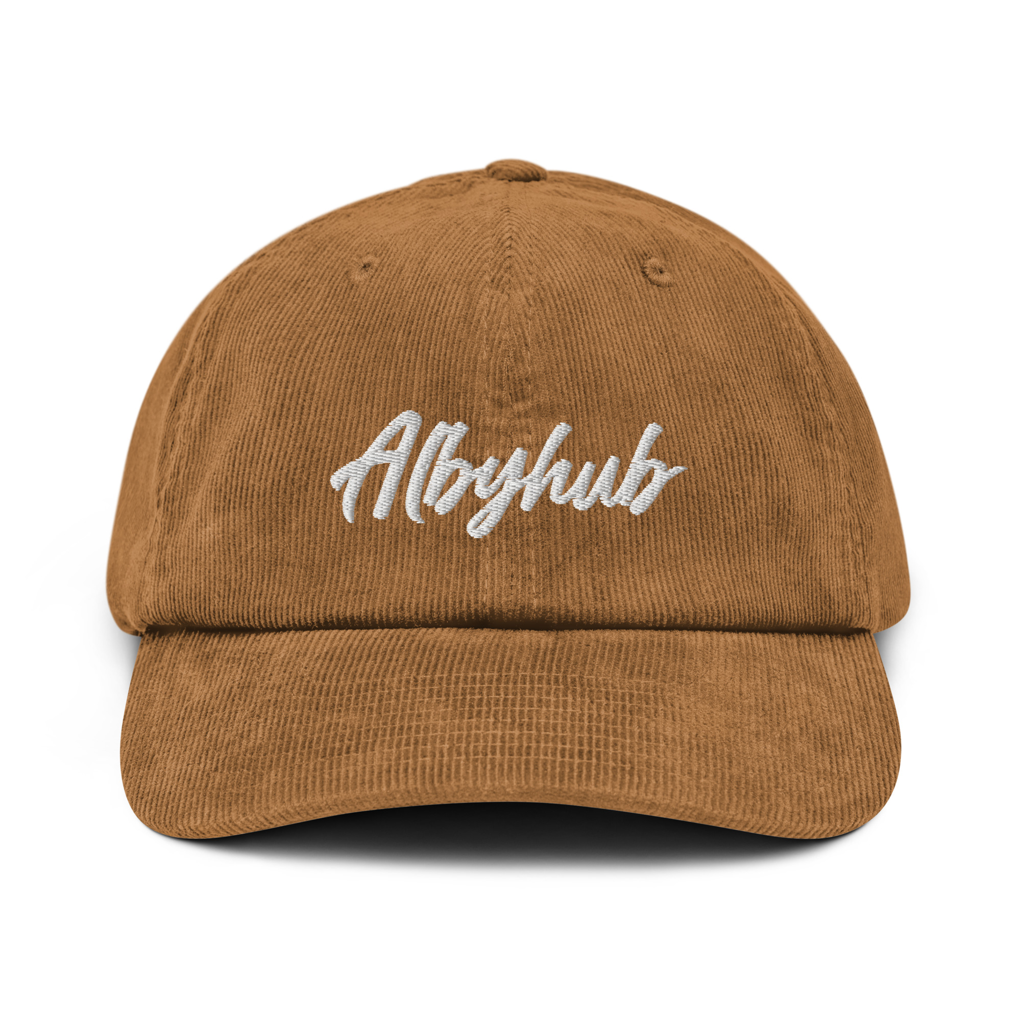 Alby Hub Corduroy Hat (Front)